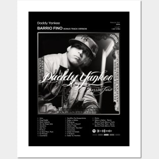 Daddy Yankee - Barrio Fino Tracklist Album Posters and Art